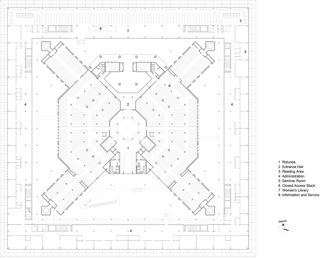 NOW, NEAR, NEXT, King Fahad National Library, Riyadh, Saudi Arabia