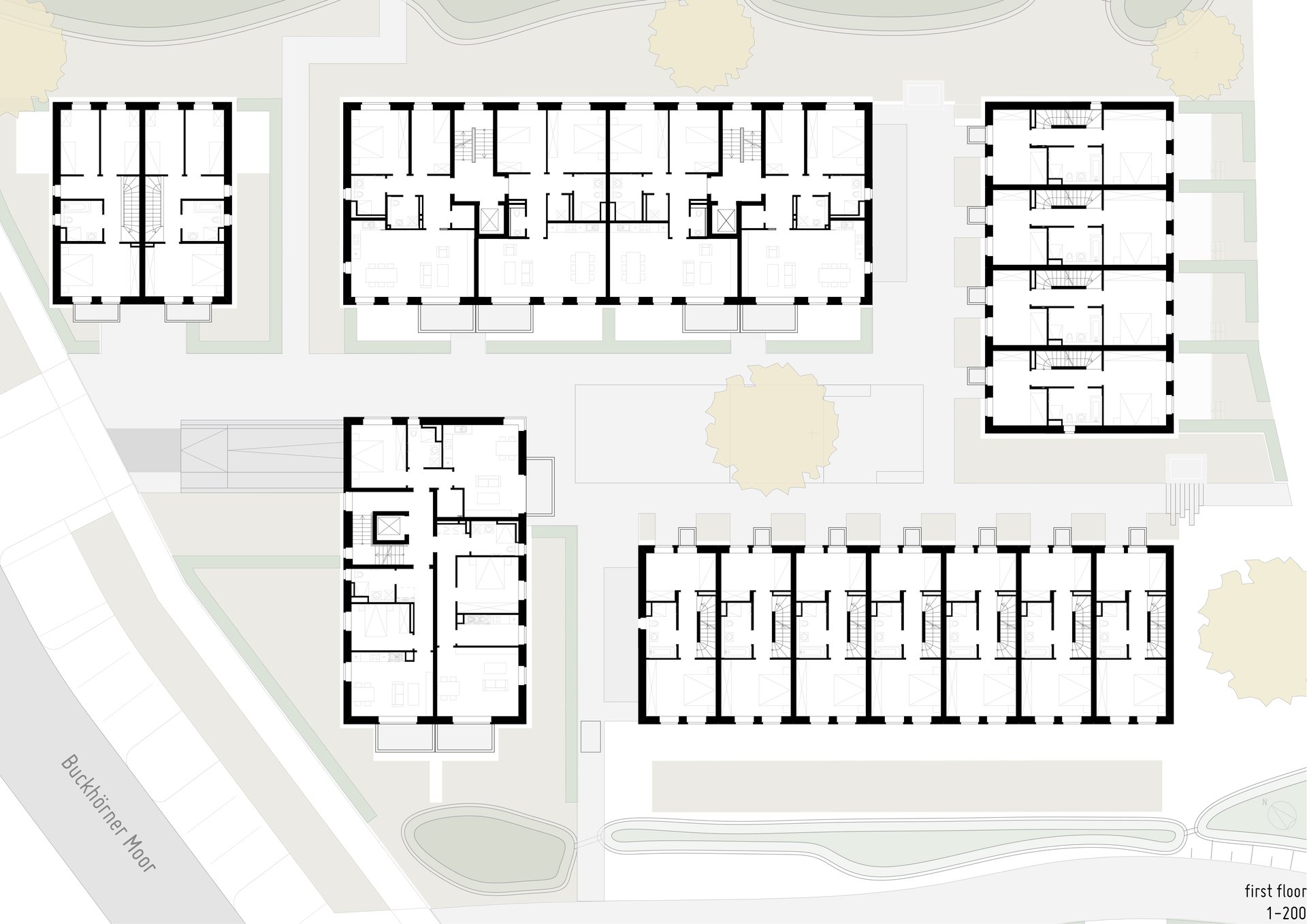 NOW, NEAR, NEXT, Residential Quarter at Moorbekpark,Norderstedt, Germany